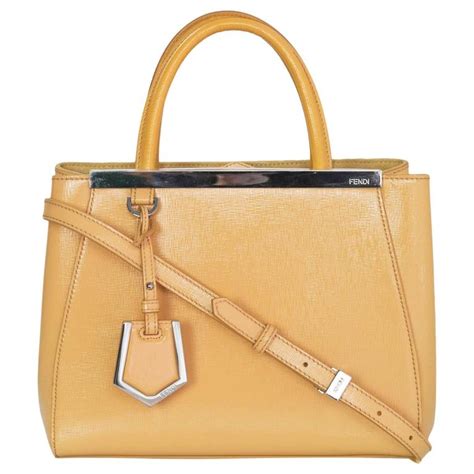 fendi bag patent leather yellow|Fendi leather crossbody bag.